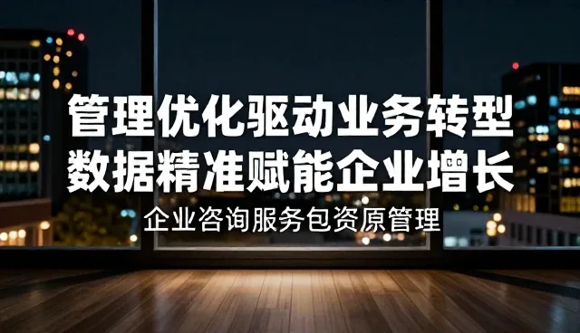 管理优化驱动业务转型，数据精准赋能企业增长